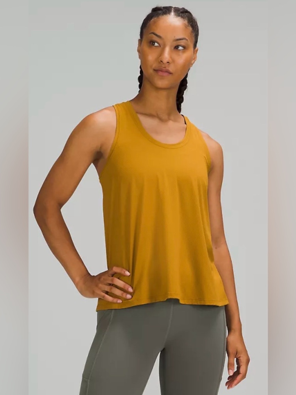 lululemon athletica Women's Tank Top - Gold Spice